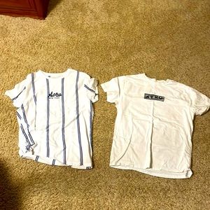 2 Aeropostale tee.
